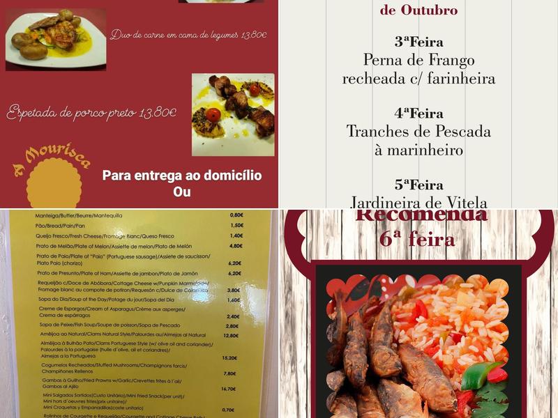 A Mourisca de Sintra (A Mourisca) Menu