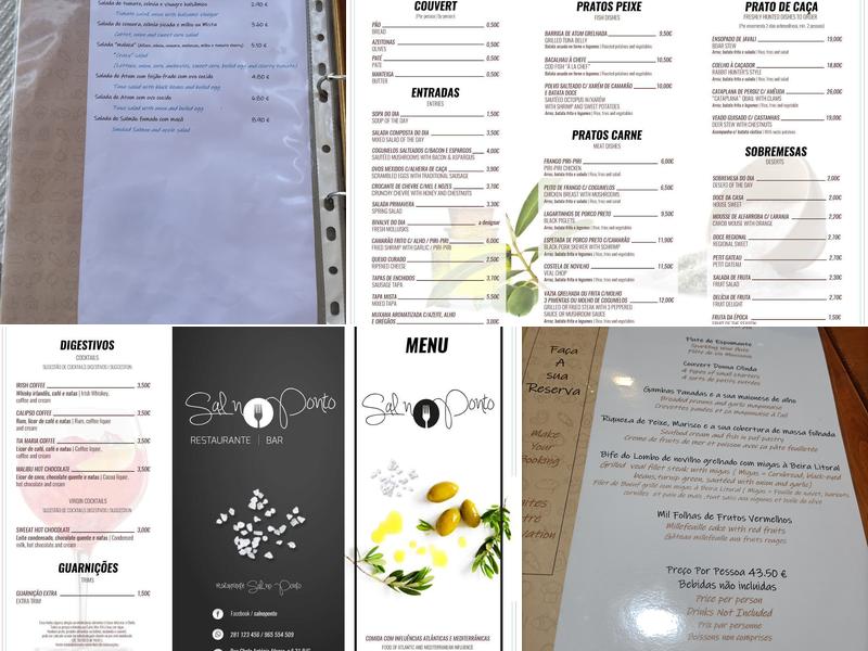 Petisqueira Donna Olinda Menu