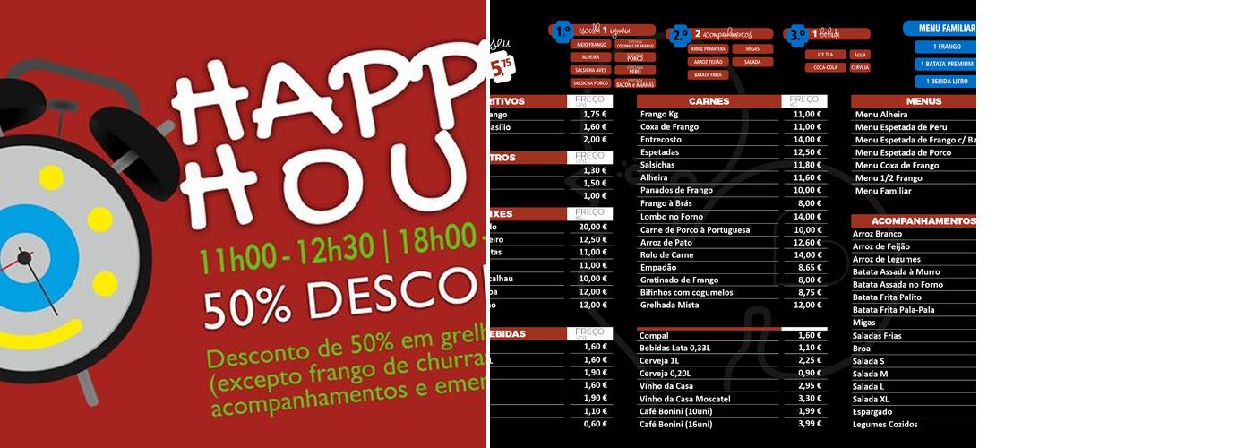 D`Frango (D Frango Grelhados Tentúgal) Menu