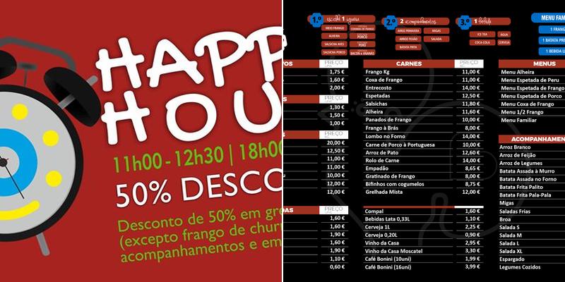 D`Frango (D Frango Grelhados Tentúgal) Menu