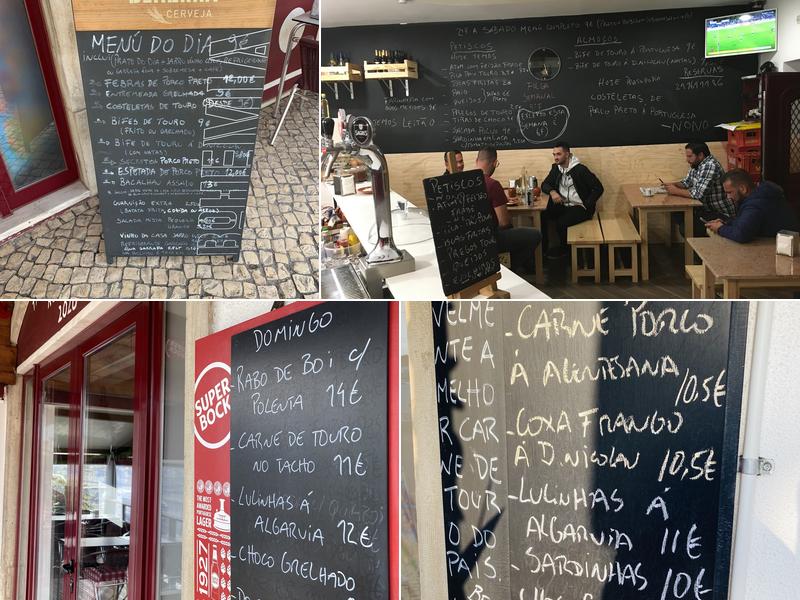 Taberna D. Nicolau Menu