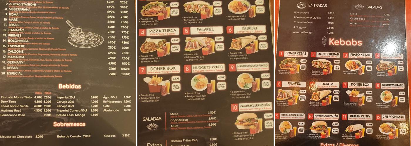 PIBABS Menu