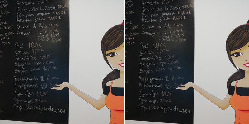 Roulotte de Valongo Menu