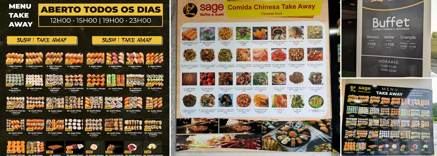 Sage Buffet & sushi Menu