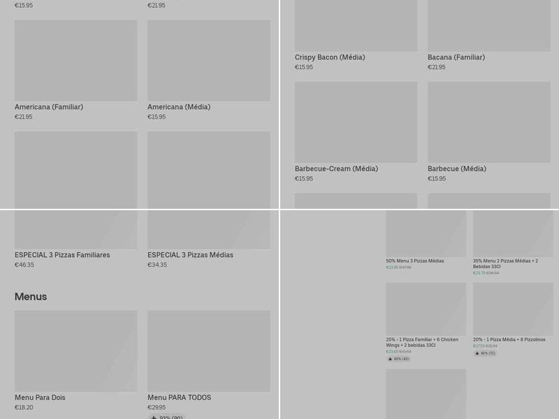 Telepizza Viseu Menu