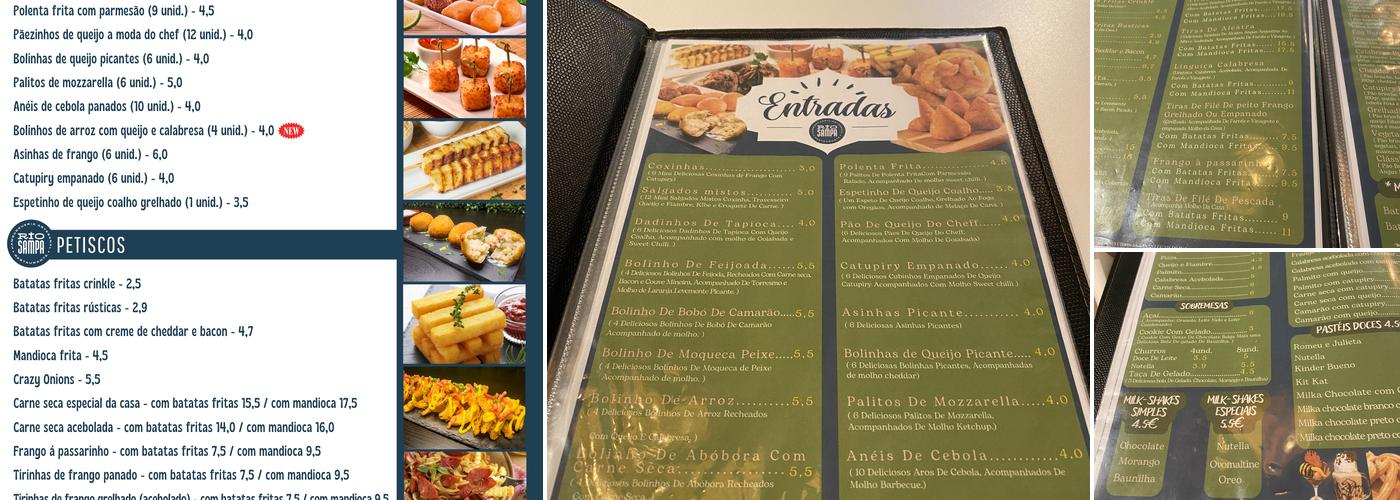 Rio Sampa Gastrobar (Rio Sampa) Menu