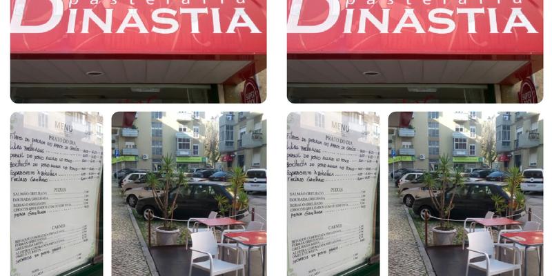 Pastelaria Dinastia de Alverca Lda Menu