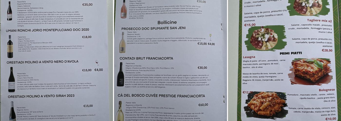 The Bamboo Garden - Coffee & Brunch Menu