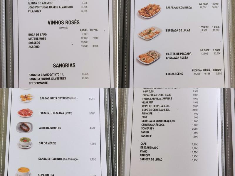 PARADA95 Menu