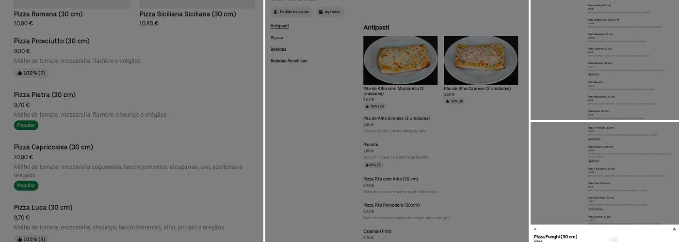PIZZARIA MAESTRO Menu