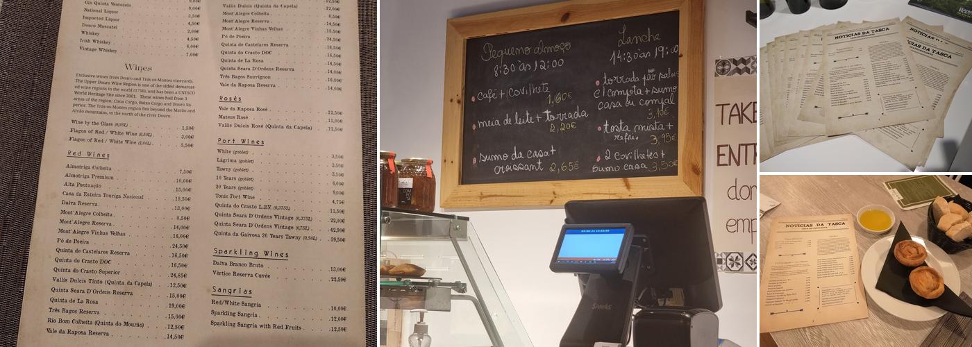 Loja do Covilhete Menu