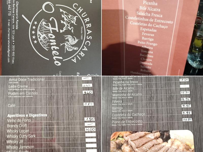 O Fontelo Menu