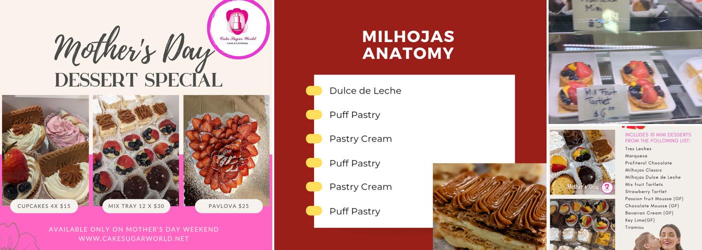 Cake Sugar World Menu