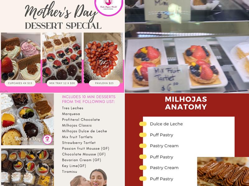 Cake Sugar World Menu