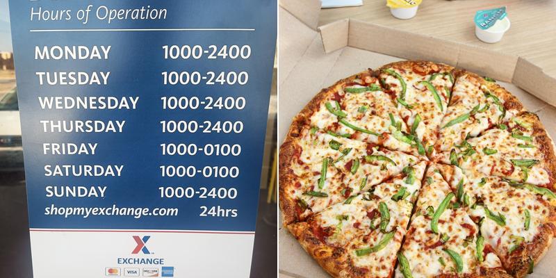 Domino's Pizza Menu