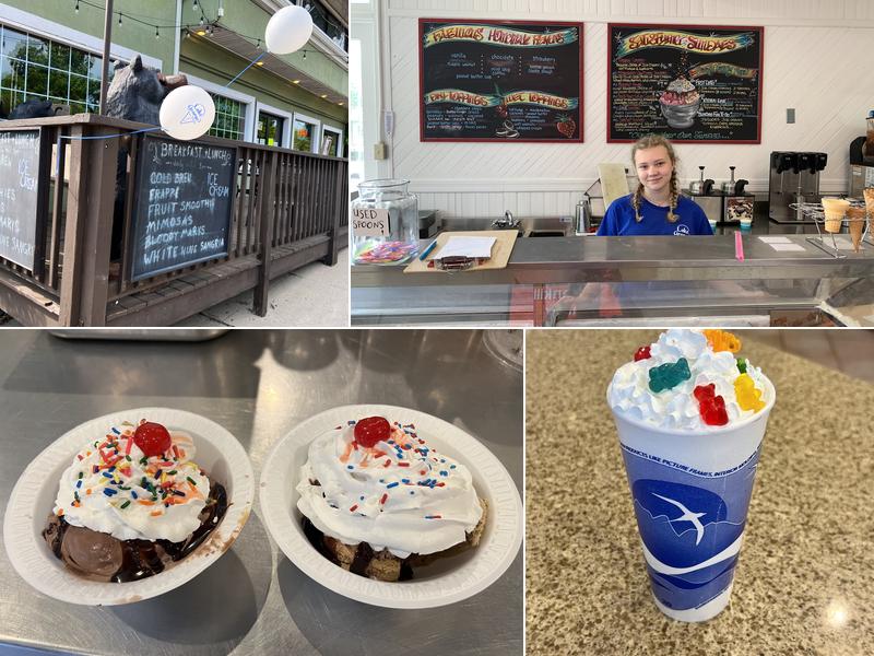 Lake George Ice Cream at Caffe Vero