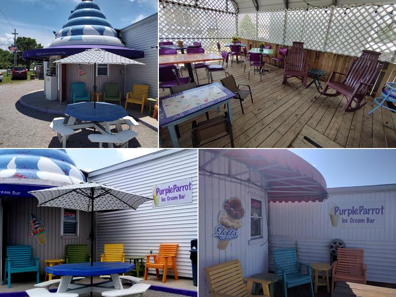 Purple Parrot Ice Cream Bar