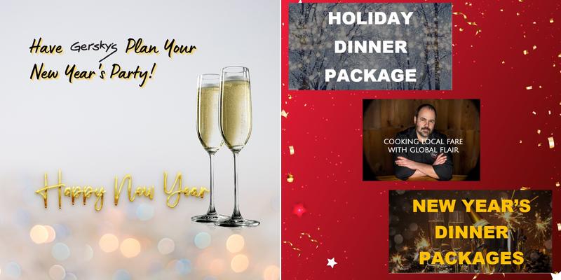 Gersky's Catering by Chef Stef Menu