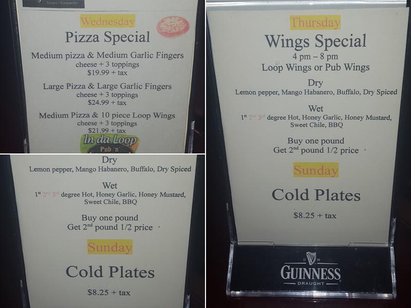 In Da Loop Menu