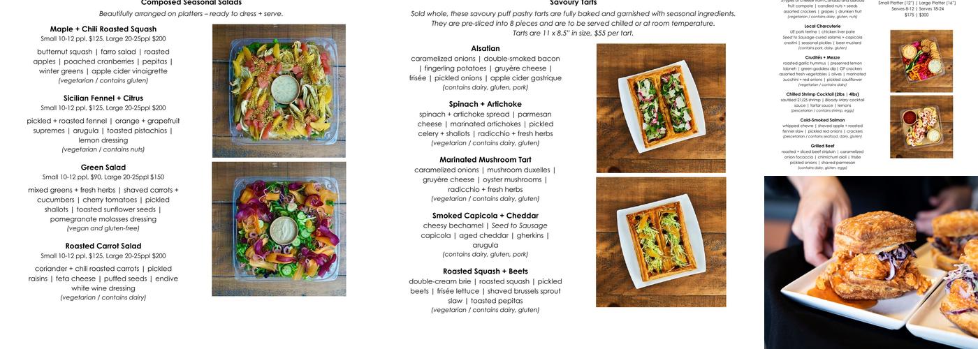 Urban Element Menu