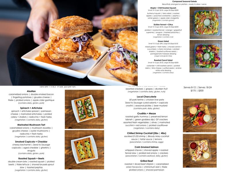 Urban Element Menu