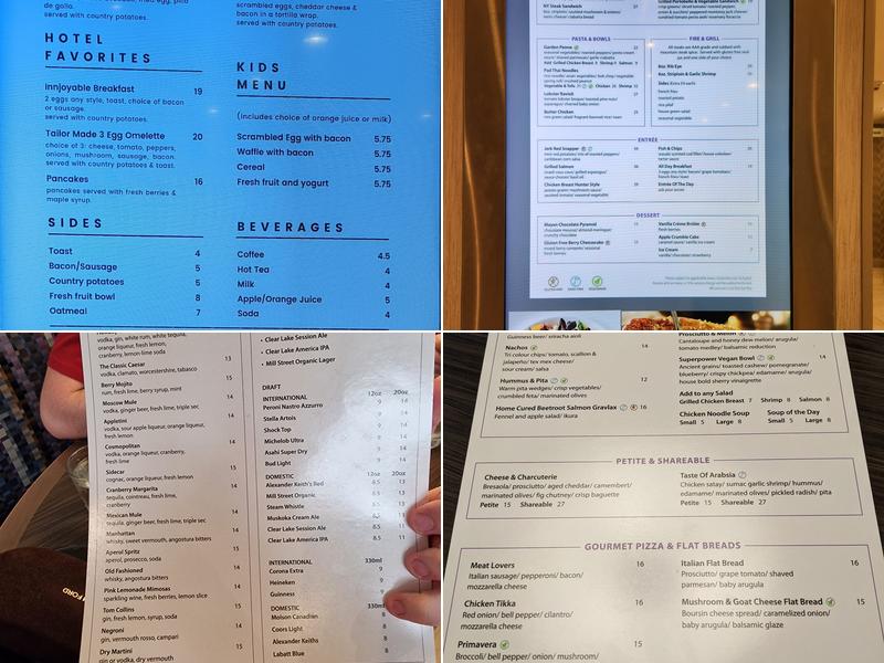 Bistro YYZ & Patio Menu