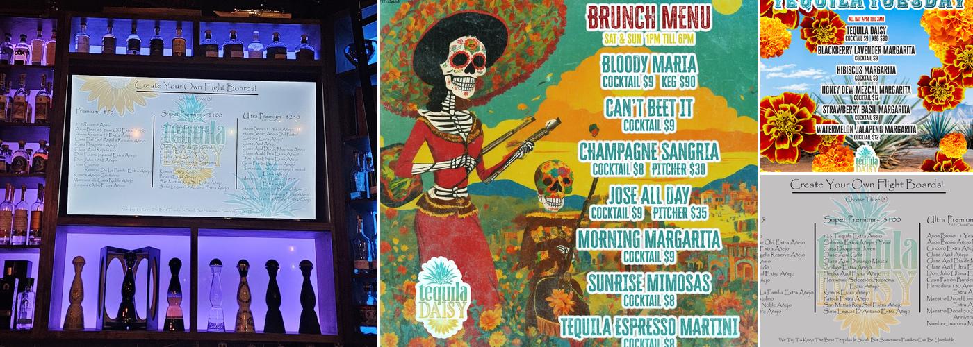 Tequila Daisy Menu