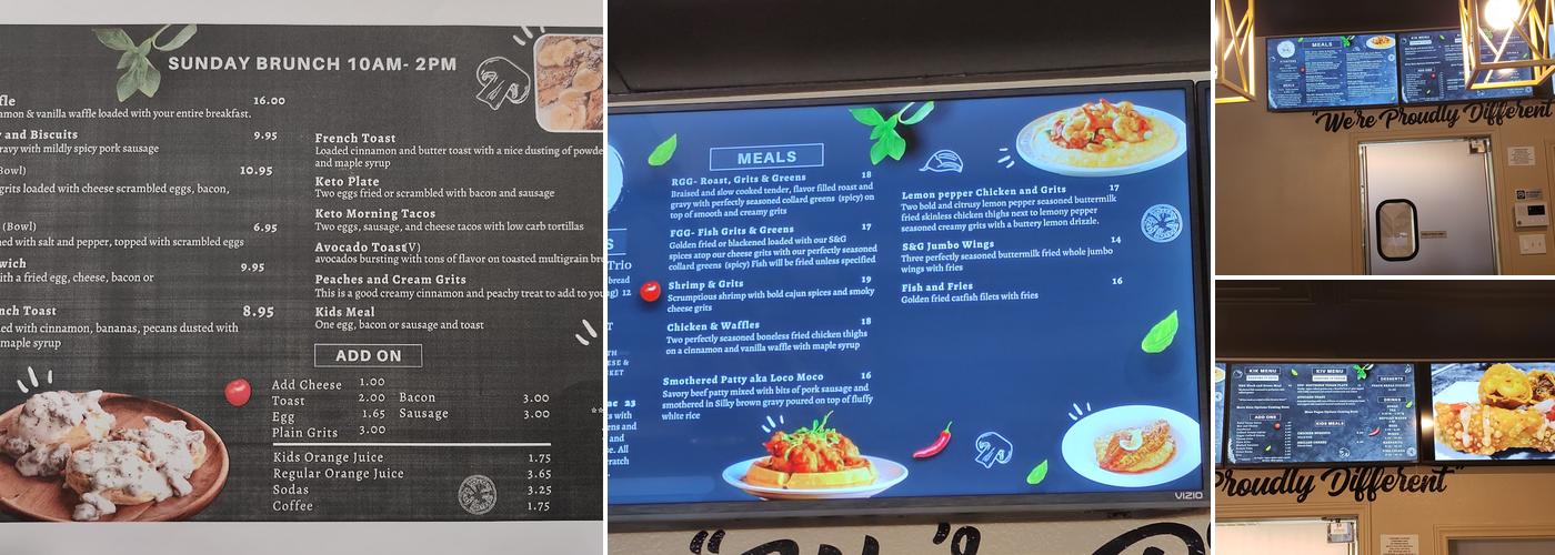 Spice and Gravy Southern Eatery Menu