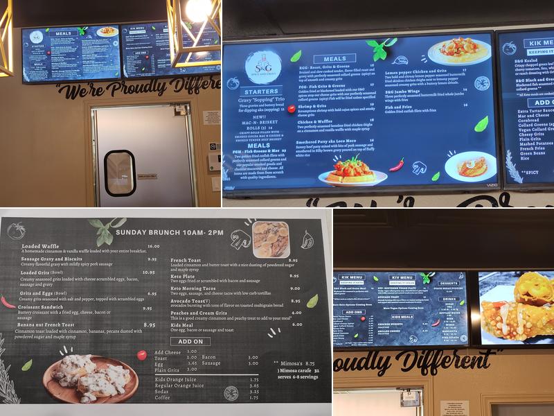 Spice and Gravy Southern Eatery Menu