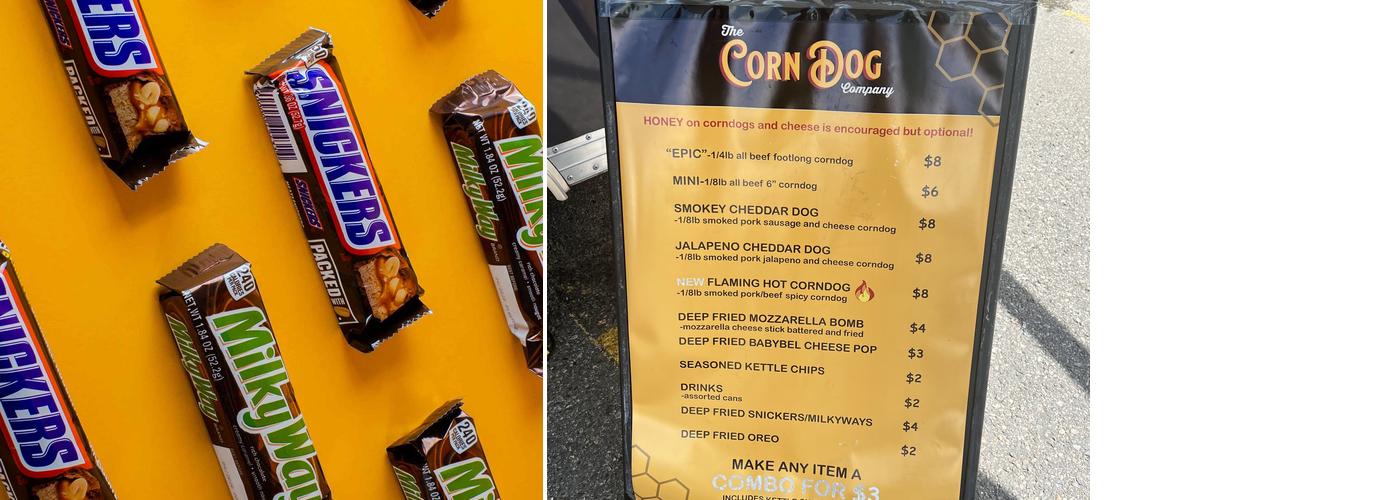 The Corndog Company Menu