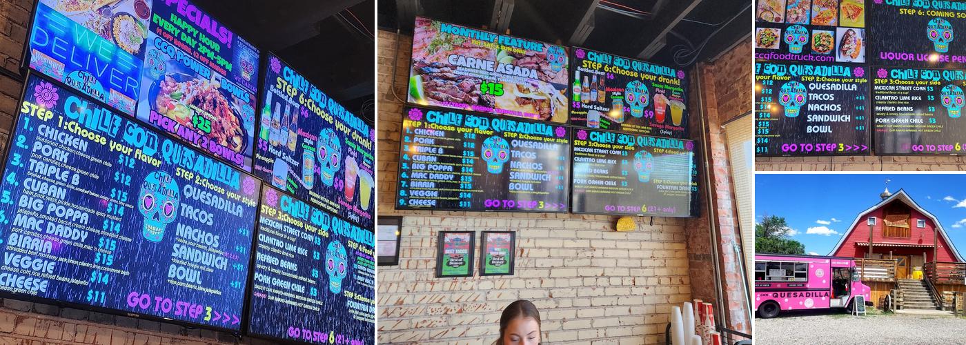 Chile con Quesadilla Menu