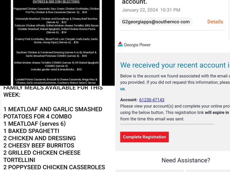 Creative Catering by Kim Menu