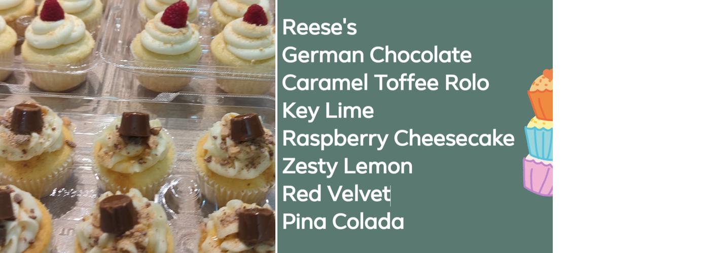 Mama-Shell's Cupcakes Menu