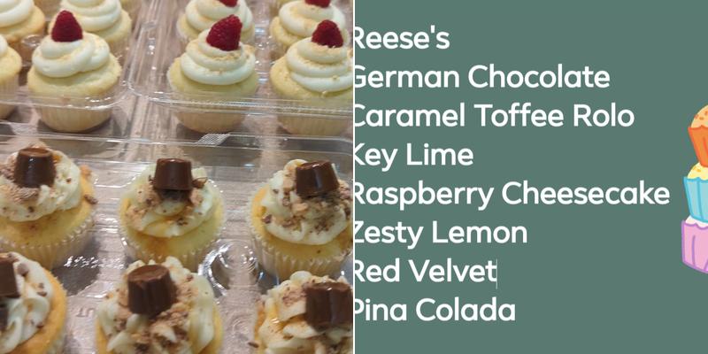 Mama-Shell's Cupcakes Menu