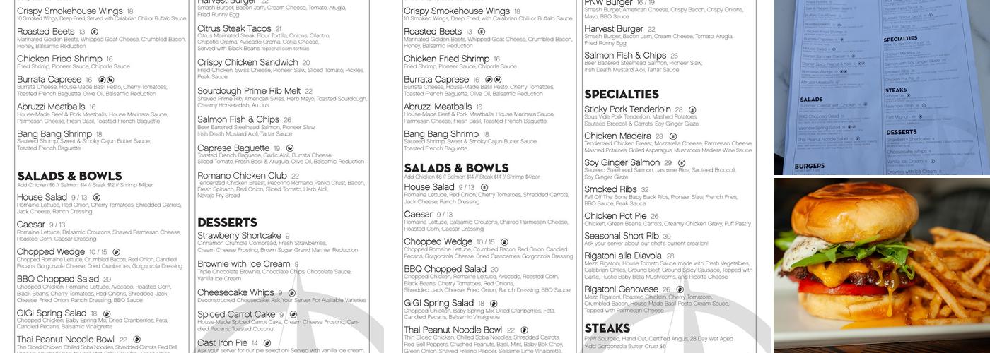 Parallel 47 Menu