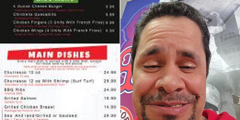 Famous Restaurant & Taqueria Menu