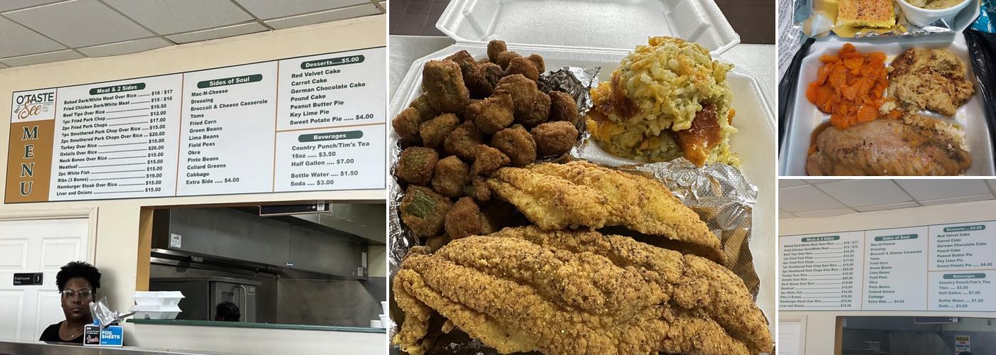O’ Taste & See LLC Menu