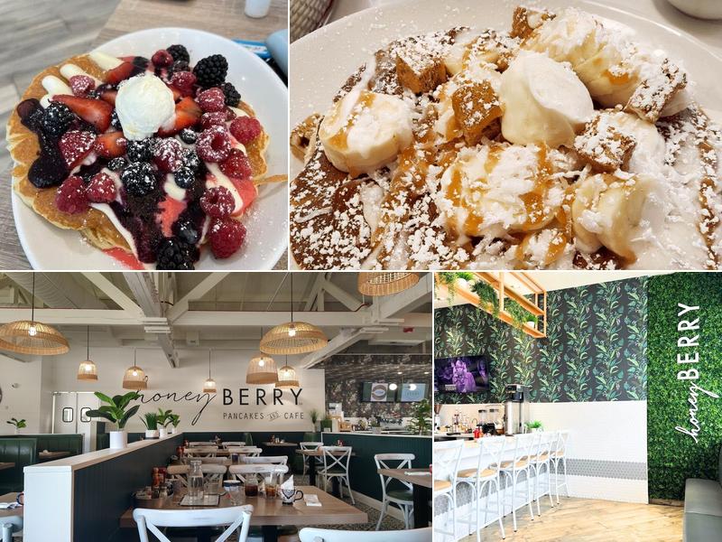 Honey Berry Pancakes and Cafe