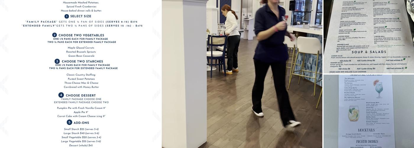 Lighthouse Grill Menu