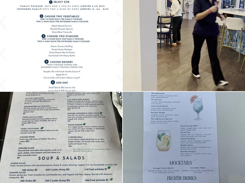 Lighthouse Grill Menu