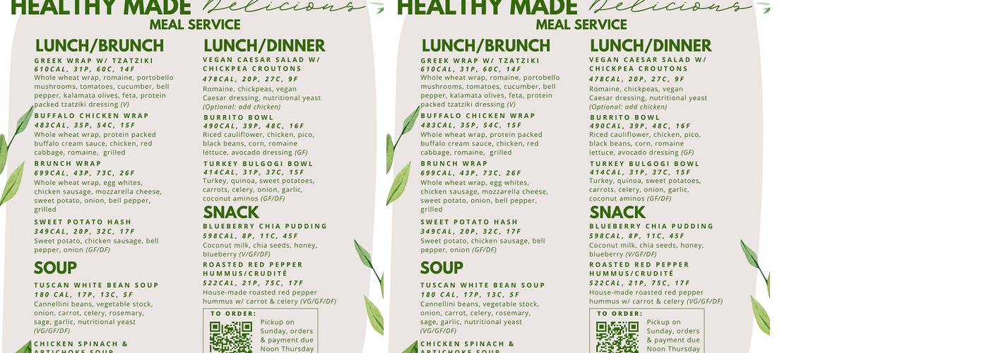 Baldy's BBQ and Catering Menu