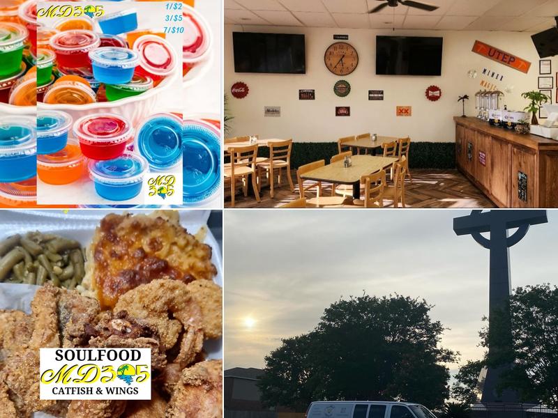 MD305 Soulfood Catfish & Wings Mobile Food Trailer