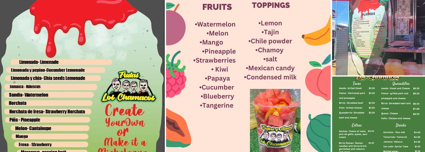 Frutas Los Chamacos Menu