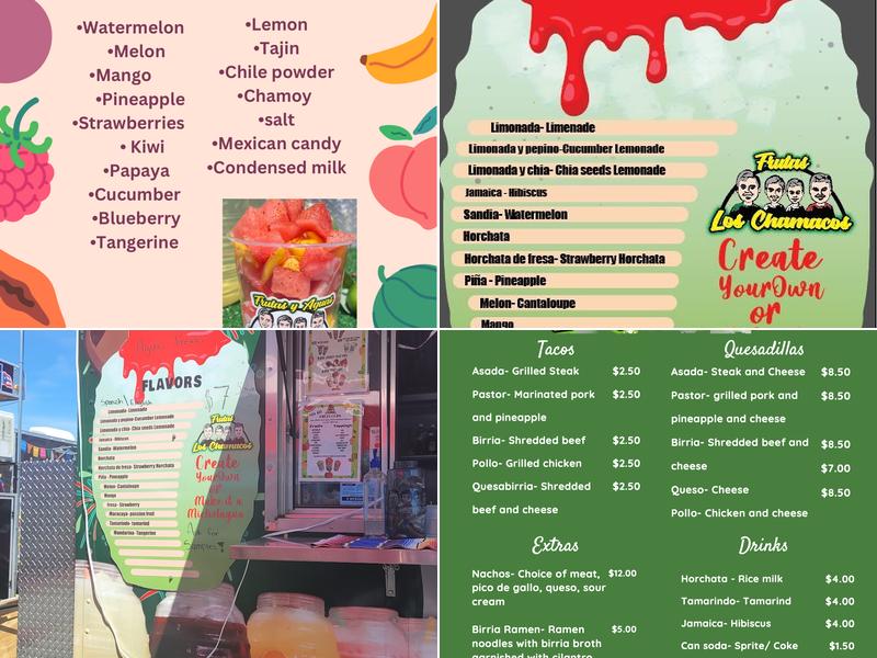 Frutas Los Chamacos Menu