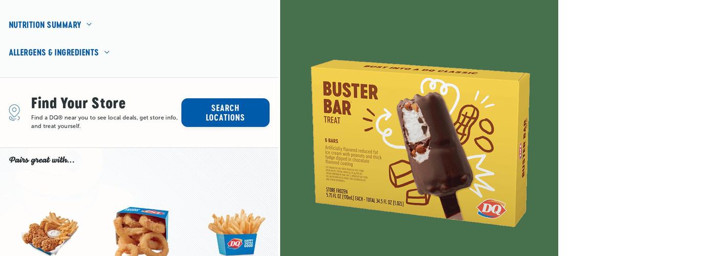 Dairy Queen Grill & Chill Menu