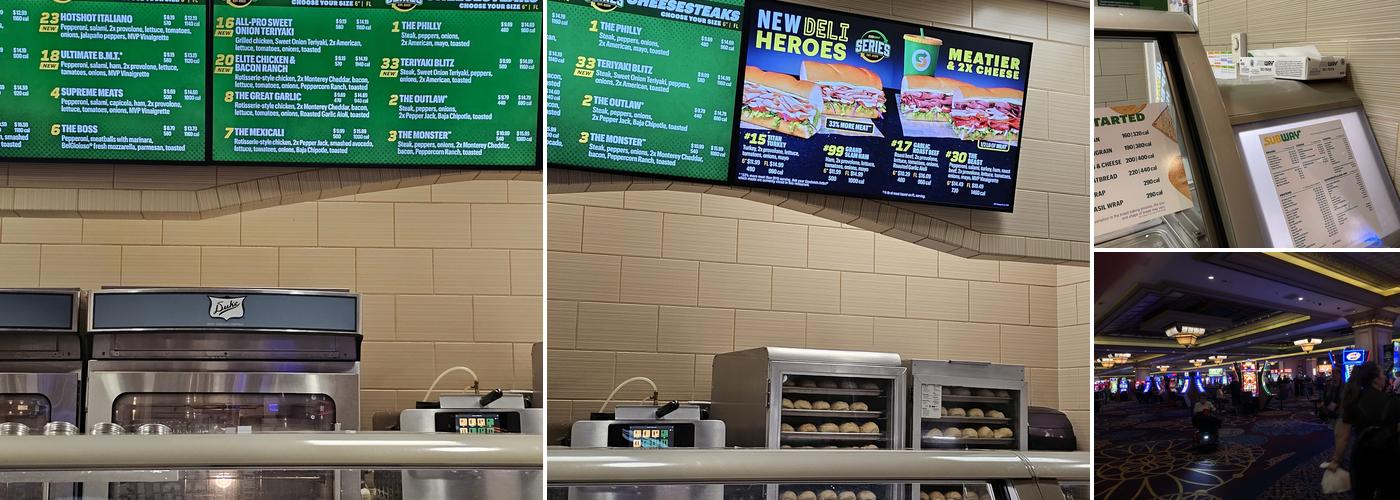 Subway Menu