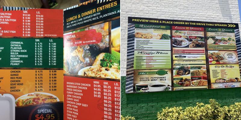 Dutch Pot Distribution Center Menu