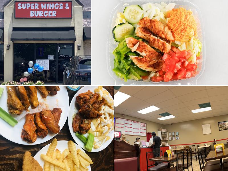 Super wings burger 10871 County Line Rd, Madison
