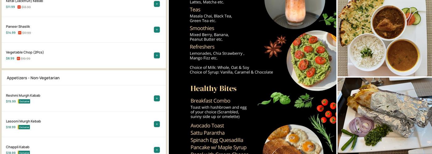 Talab Menu