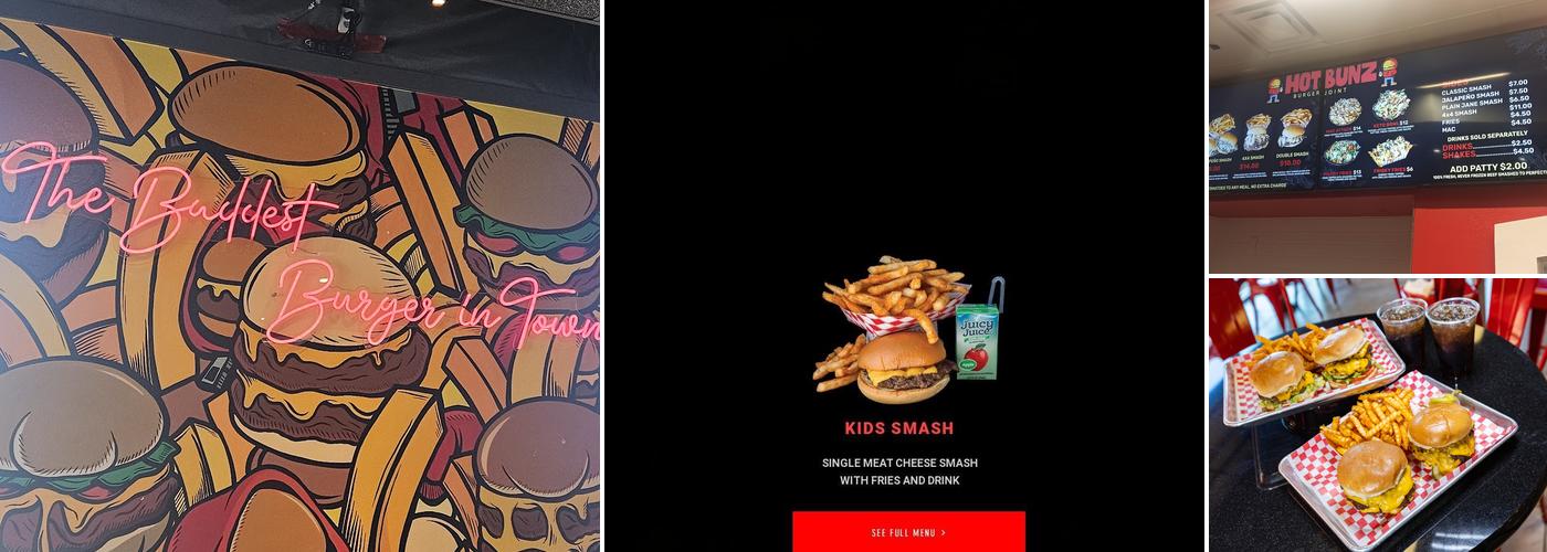 HOT BUNZ Menu
